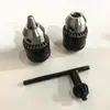 Portabrocas de 0.3-6.5mm portabrocas para taladro eléctrico cabezal de pinza de mango de amoladora colgante amoladora eléctrica con llave de tuerca motor Portabrocas