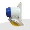 Válvula de retención para baño doméstico, Ventilador de extracción de plástico engrosado, Tubo de extracción, Válvula de retención de ventilación, Válvula antiolor, Válvula antiolor