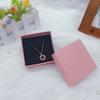Caja de Joyería Morada con Patrón de Lenny Caja de Joyería Caja de Regalo para Joyería Caja para Anillos Collares Pulseras Venta al por Mayor en Lotes Pequeños