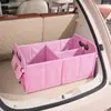 Caja de almacenamiento para maletero de coche personalizada por el fabricante, organizador de coche plegable multifuncional creativo, bolsa de almacenamiento para coche