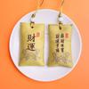 Saco de Bênção Estilo Antigo Chinês Bolsa Vazia Bolsa Portátil da Paz Bolsa Amuleto para Pendurar no Pescoço Pequena Bolsa da Sorte Pingente de Saco