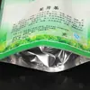 Bolsa de Embalaje para Té Longjing Té de Primavera Papel de Aluminio Auto-sellante Bolsa Auto-soportante 250g Medio Jin 5 Liang QS Bolsa con Cremallera Integrada para Té