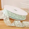 Suministro Directo de Fábrica de Cintas de Encaje Estampadas Pintadas en Spray de 5 cm, Lazos Hechos a Mano, Accesorios para Ropa, Cintas Decorativas Caladas