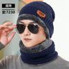 Gorro cálido de invierno para hombre, resistente al frío, de lana gruesa, para montar a caballo, con protección auditiva, de algodón, resistente al viento, Lei Feng.