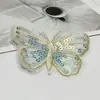 Novo Sucesso de Vendas Aplique Bordado Lantejoula Borboleta Malha Única Vestido Cheongsam Acessórios Decorativos para Roupas Patch de Tecido Customização