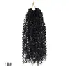 Peluca Africana para Mujer Rizos Pequeños Trenzas de Caja Crochet Cabello Yanky Twist Rizos Ramen Yankee Twist Crochet Cabello