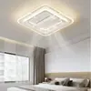 Lámpara Ventilador de Techo Inteligente Sin Aspas Viento Fuerte Minimalista Nórdico Lámpara Ventilador de Techo Inteligente Silenciosa para Sala de Estar Dormitorio