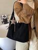 Bolsa Feminina de Grande Capacidade 2025 Nova Moda Outono e Inverno Retro Bolsa Tote para o Dia a Dia Bolsa de Ombro de Alta Qualidade