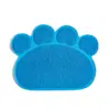 Alfombrilla para Mascotas con Huella de Pata Grande y Pequeña Alfombrilla de Gato de PVC Alfombrilla para Limpiar Pies Manteles Individuales para Mascotas Alfombrilla para Comer Alfombrilla para Limpiar Polvo Alfombrilla de Plástico