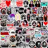 100 piezas. My Chemical Romance. Temporada 1. Pegatinas para Mini Diario Rock. Pegatinas Decorativas Creativas para Diario DIY
