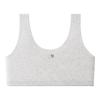Fase de Desenvolvimento de Lingerie Feminina Sutiã Anti-Impacto Confortável e Respirável Esportivo Algodão Puro Colete Pronto para Menina do Ensino Médio