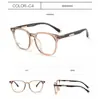Armazones para Gafas de Prescripción Ovalados Ultra Ligeros de Alta Definición Dr.Lolly, Adecuados para Lentes de Prescripción, en Color Cool Tea Transparente Gris