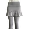 Ropa Europea y Americana de Tallas Grandes para Mujer de Amazon Transfronteriza, Conjunto de Dos Piezas de Falda y Pantalón para Chicas Gorditas, Pantalones de Yoga Adelgazantes de Alta Elasticidad para Mujer S7010