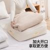 Saco de Edredom de Compressão, Saco de Armazenamento para Jaqueta de Penas, Saco para Mudança, Saco de Armazenamento para Mudança, Roupa Cor Sólida, Conveniente e Portátil