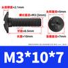 Acero Inoxidable 304 Tornillo de Almohadilla Negro Cabeza Redonda Phillips Zinc Negro Tornillo Mesón Cabeza Pan Alambre M2/M3/M4/M5