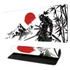 Suministro Directo de Fábrica Venta Caliente Transfronteriza Alfombrilla para Escritorio de Computadora Estilo Japonés Ilustración Samurai Alfombrilla para Ratón Gaming Alfombrilla Grande de Escritorio de Gama Alta