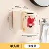 Soporte magnético para cepillos de dientes, estante para cepillos de dientes de pared sin taladro, vaso para enjuague bucal invertido, vaso de cepillo de dientes de dibujos animados, para padres e hijos