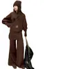 Conjunto de suéteres de outono e inverno para meninas 2026 doce conjunto de tricô em camadas estilo coreano com acabamento em renda para crianças mais velhas