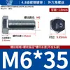 Tornillos Externos Hexagonales, Grado 4.8, Tornillos Hexagonales Galvanizados Zinc Azul y Blanco, Rosca Completa y Media Rosca, M6-M30