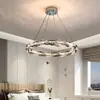 Gran candelabro dúplex de lujo ligero, nuevo candelabro de alta gama para villa, escalera de varios pisos con techo alto, luz principal para sala de estar, hierro
