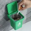 Cenicero Creativo de Pared para el Hogar, Personalizado para Baño, Sala de Estar, Cenicero con Tapa Anti-Moscas