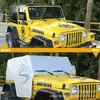 Funda media para techo Jeep Wrangler parasol protector solar 2/4 puertas versión TJ Wrangler chaqueta de coche funda de coche