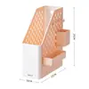 Suporte de Livro Porta-Documentos Suporte de Mesa para Livros Prateleira Rack de Armazenamento de Escritório Estante de Livros Lateral Móvel ins Suporte Simples para Papelaria