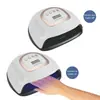 Nueva Lámpara de Uñas Transfronteriza 220W Lámpara de Fototerapia de Alta Potencia Secado Rápido Salón de Uñas Mango Portátil Lámpara de Curado Conveniente para Arte de Uñas Transfronteriza