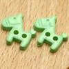 Botões Resinados Fofos em Formato de Pônei com Dois Furos, Botões Coloridos para Suéteres e Camisas Infantis, Acessórios Decorativos, Botões com Dois Furos