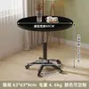 Nuevo Modelo de Mesa Elevable con Ruedas de Amazon, Mesa Lateral para Sofá, Mesita de Noche, Mesa de Comedor, Sala de Estar Dormitorio, Mesa Redonda Pequeña Elevable