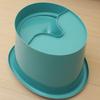 Cubo para Baño de Bebé 0-6 Años Cubo para Baño Infantil Cubo de Baño Cubo para Baño Sentado Bañera de Plástico Engrosada Bañera