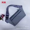 Bolsa de Cintura para Deportes al Aire Libre Antirrobo Moda para Hombres y Mujeres Bolsa para Teléfono Móvil Lona Casual Fitness Impermeable Crossbody Almacenamiento Bolsa a Prueba de Golpes
