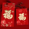 2025 Año del Serpiente Sobre Rojo Personalidad Creativo Día de Año Nuevo está sellado directo de fábrica tamaño grande pequeño sobre rojo grueso bolsa venta al por mayor