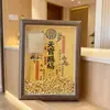 Enfeites Criativos de Tesouro, Porta-Retratos, Presentes, Peças de Exibição em Ouro Puro 999, Ano do Cavalo, Fique Rico Imediatamente, Lembranças de Negócios