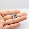 10mm Diamante Branco Letra Liga Strass Letra Inglesa diy Pulseira Coleira de Animal Chaveiro Acessórios de Joias