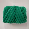Suministro Especial Transfronterizo de Hilo Cardado de Terciopelo de Cristal 3cm Manta Hecha a Mano DIY Hilo Grueso Hilo para Cojín Tiras de Tela Hilo para Cama de Gato