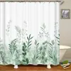 Cortina de Ducha para Baño Amazon Morado Floral Estampado Digital Poliéster Impermeable Serie de Flores Directo del Fabricante