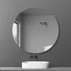 Espejo suave de pared autoadhesivo acrílico para baño tocador de casa espejo de lavado de alta definición sin taladro