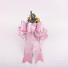 Fita Glitter Vermelha e Prata de Natal Decoração de Árvore de Natal Suprimentos Laço Adereços de Decoração para Festa de Natal
