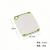 Utensilios de cocina transfronterizos tabla de cortar de plástico molde de plástico comercial resistente al moho antibacteriano tabla de cortar doméstica tabla de cortar de grado alimenticio PE