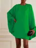2026 Comercio Exterior Amazon Sitio Independiente Aliexpress Shein Europeo y Americano Moda Nueva Tendencia Casual Color Sólido Vestido de Mujer