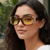 Estilo Europeo y Americano Mariposa de Metal Personalizada Gafas de Sol Modernas Versátiles Moda Retro Ojo de Gato Protección Solar para Vacaciones Gafas de Sol Transfronterizas