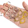 Accesorios para Joyería DIY de Aleación al por Mayor Marco para Gafas Llavero Colgante Bolso Pulsera Colgante Decorativo J214