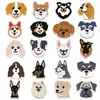 Parche Bordado de Perrito de Dibujos Animados Qiansheng Perro Lindo Parche Termoadhesivo Sin Coser para Ropa, Sombreros, Bolsas y Parches Decorativos