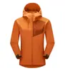 Chaqueta Cortavientos Soft Shell para Pareja Ropa de Montañismo Ligera Cómoda para Viajes Ocio al Aire Libre Unisex Se Puede Estampar Texto Logo