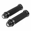 Manillar de motocicleta modificado de goma para scooter, ciclomotor, cubierta de manillar de aleación de aluminio, puño de grifo de coche deportivo, 22 mm, Universal