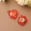 Estilo Campo de Verano Mariposa Lentejuelas Margarita Flor Pequeña Pendientes DIY Pinza Lateral para el Cabello Tocado Zapatos con Agujeros Accesorios de Flor para Zapatos para Mujer