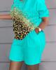 Europa e Estados Unidos novo terno feminino transfronteiriço AliExpress hip-hop street trend estampa moda lazer plus size