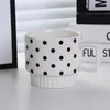 Taza de Lunares Taza de Cerámica para Beber Diseño de Oficina Nicho Taza Apilable Creativa para Café de Hombres y Mujeres Venta al por Mayor