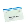 Bolsa de embalaje personalizada para mascarilla de protección solar, bolsa sellable por sí misma para mascarilla de protección solar a prueba de polvo e impermeable con película mate, nueva bolsa de embalaje para ropa de protección solar